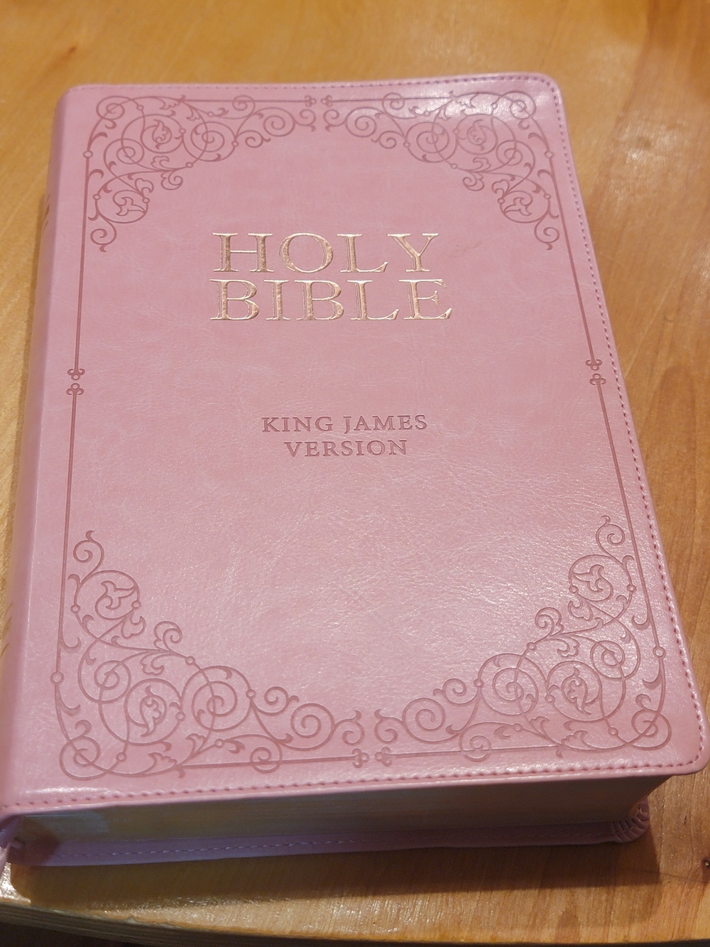 Pink Holy Bible - King James Version